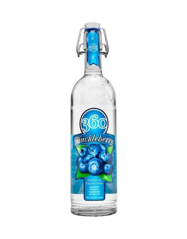 360 Huckleberry Vodka 750 Ml