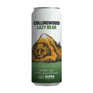 Alley Kat Brewing Lazy Bear Blonde Ale 4 Pack Cans