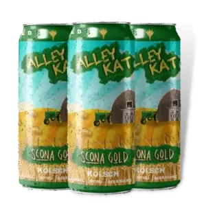 Alley Kat Brewing Scona Gold Kolsch 4 Pack Cans
