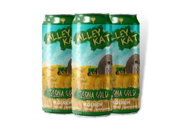 Alley Kat Brewing Scona Gold Kolsch 4 Pack Cans