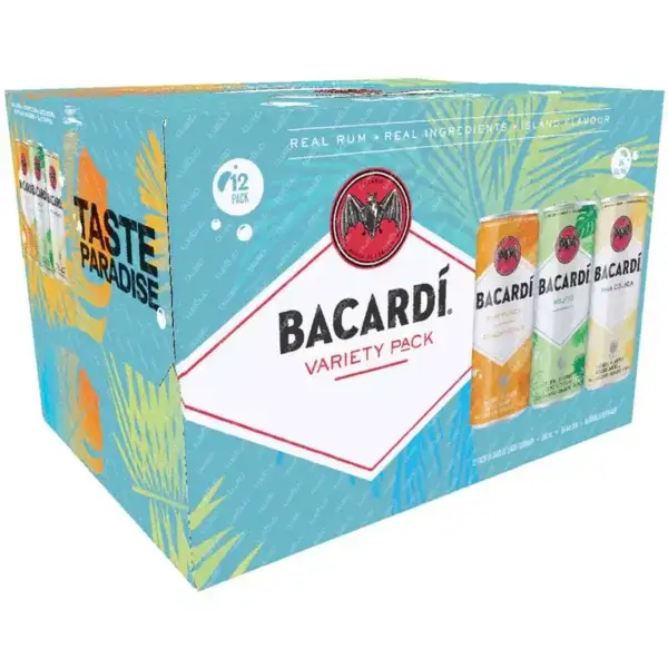 Bacardi Variety 12 Pack Cans