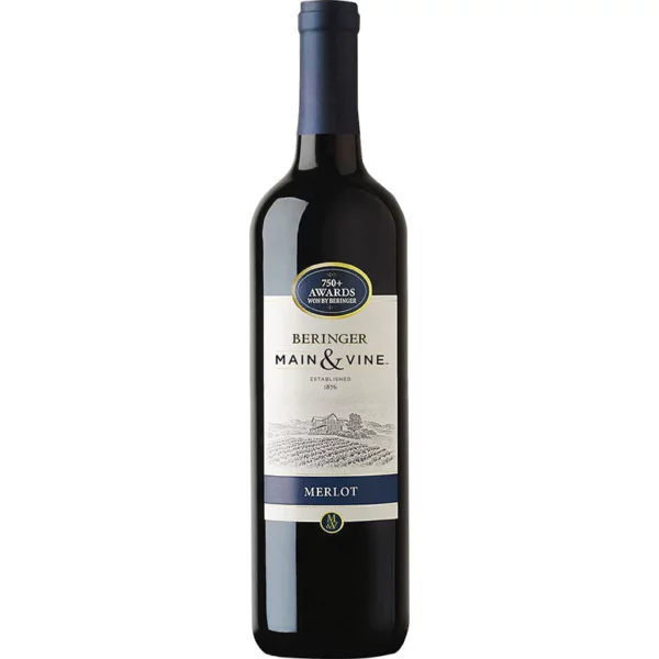 Beringer Main &Amp; Vine Merlot 750 Ml