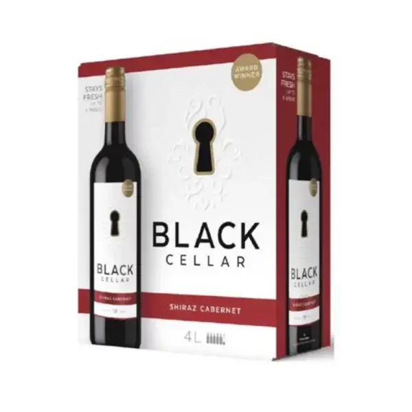 Black Cellar Shiraz Cabernet 4 L Bag In Box