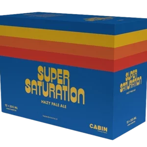 Cabin Brewing Super Saturation Hazy Pale Ale 12 Pack Cans