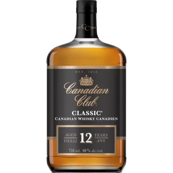 Canadian Club Classic 12 Year Old 750 Ml