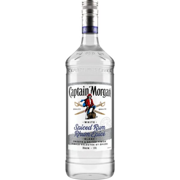 Captain Morgan White Spiced Rum 1140 Ml