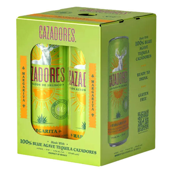 Cazadores Margarita 4 Pack Cans
