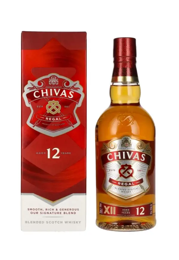 Chivas Regal Aged 12 Years Blended Scotch Whisky 750 Ml