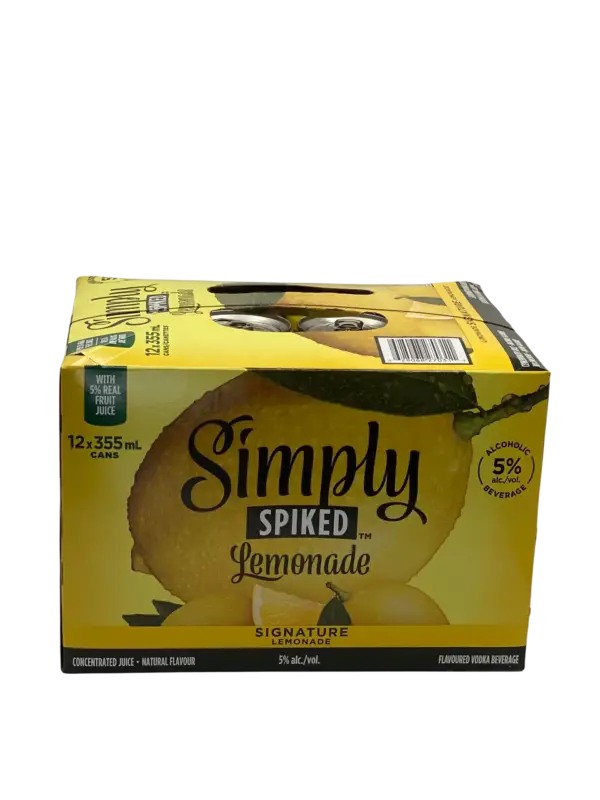 Simply Spiked Lemonade 12 Pack Cans