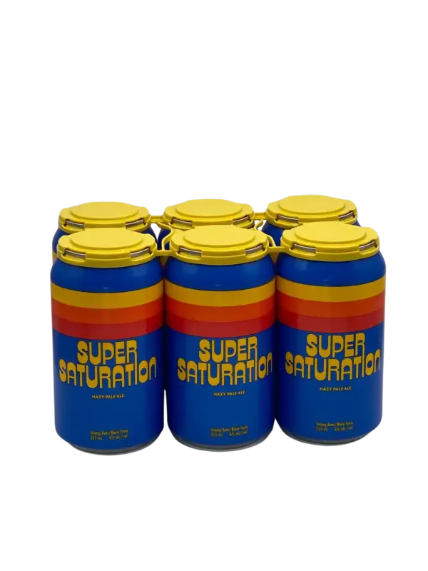Cabin Brewing Super Saturation Hazy Pale Ale 6 Pack Cans