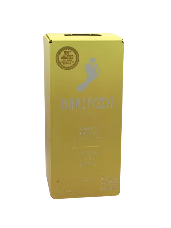Barefoot Pinot Grigio 3 L Bag In Box