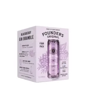 Founder's Original Gin Bramble 4 Pack Cans