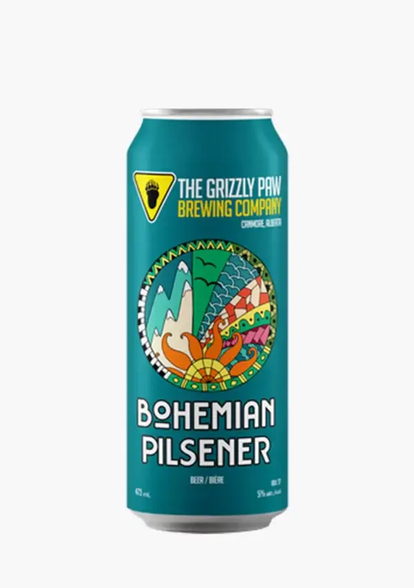 Grizzly Paw Bohemian Pilsener 4 Pack Cans