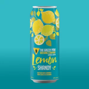 Grizzly Paw Lemon Shandy 4 Pack Cans