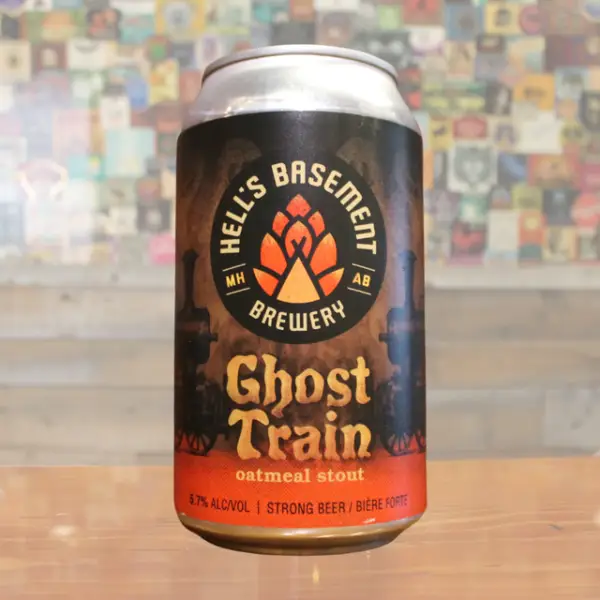 Hell'S Basement Ghost Train Oatmeal Stout 6 Pack Cans