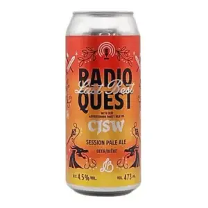 Last Best Brewing Radio Quest CJSW Session Pale Ale 4 Pack Cans