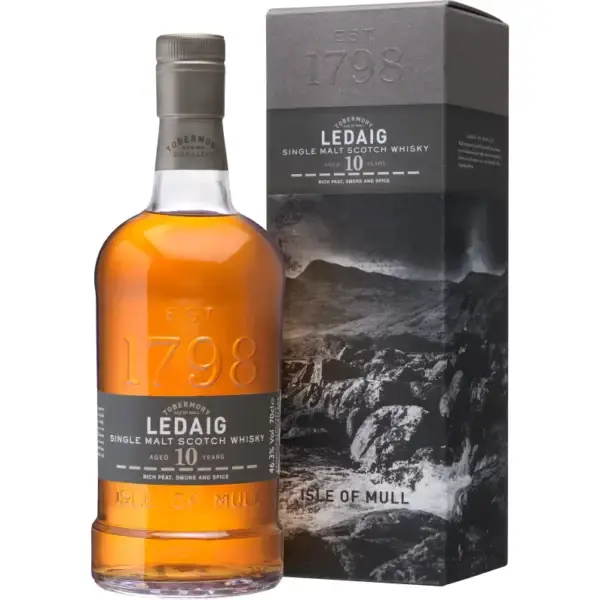 Ledaig 10 Year Old Single Malt Scotch Whisky 750 Ml