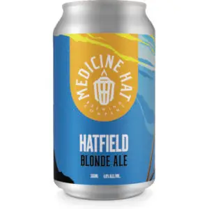 Medicine Hat HatField Blonde Ale 6 Pack Cans