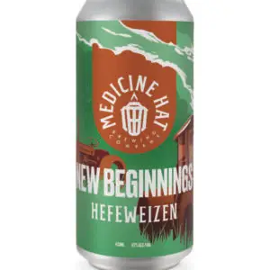 Medicine Hat New Beginnings Hefeweizen 4 Pack Cans