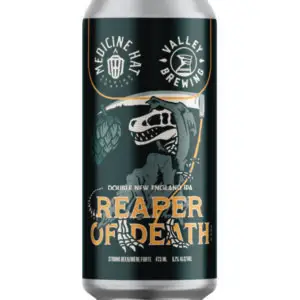 Medicine Hat Reaper Of Death Double New England IPA 4 Pack Cans