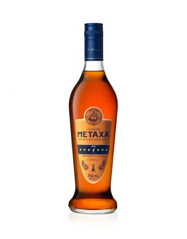 Metaxa The Greek Spirit Gold Label 7 Stars 750 Ml