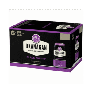 Okanagan Black Cherry Cider 6 Pack Cans