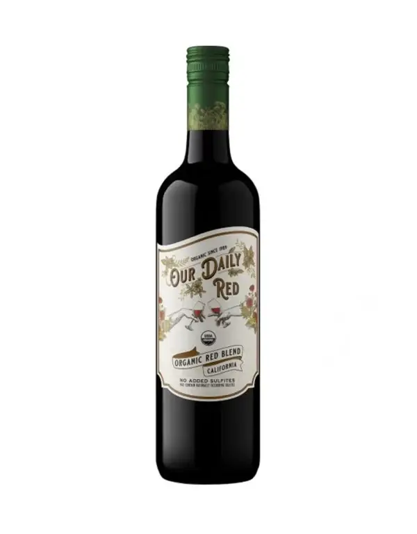 Our Daily Red Organic Red Blend California 2022 750 Ml