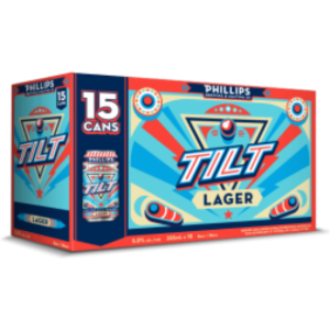 Phillips Brewing Tilt Lager 15 Pack Cans