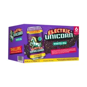 Phillips Electric Unicorn White IPA 6 Pack Cans
