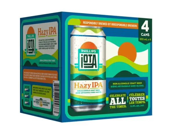 Phillips Iota Hazy Ipa 4 Pack Cans