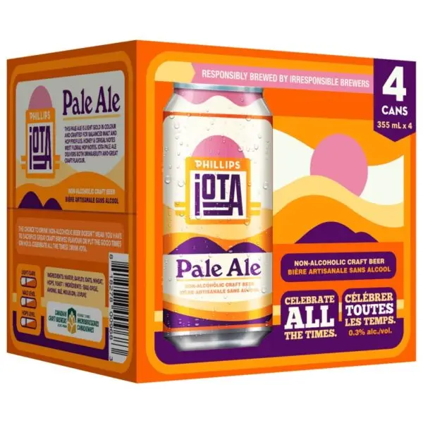 Phillips Iota Pale Ale 4 Pack Cans