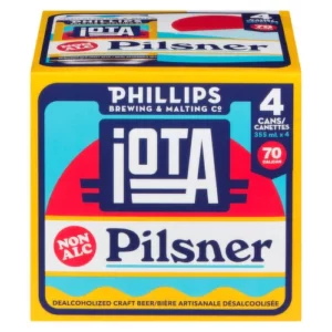 Phillips IOTA Pilsner 4 Pack Cans