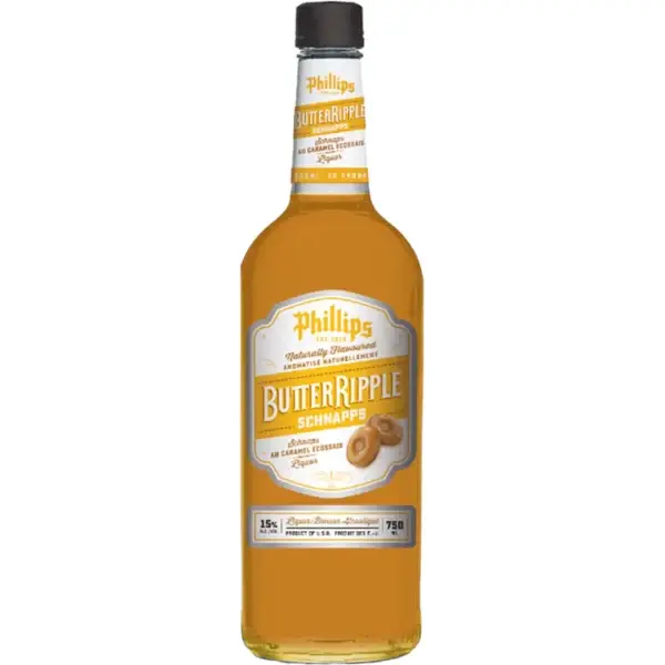 Phillips Butter Ripple Schnapps 750 Ml