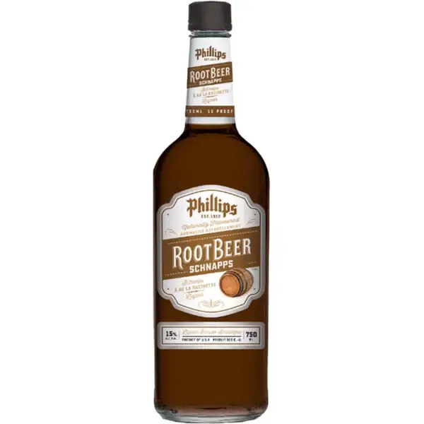Phillips Root Beer Schnapps 750 Ml