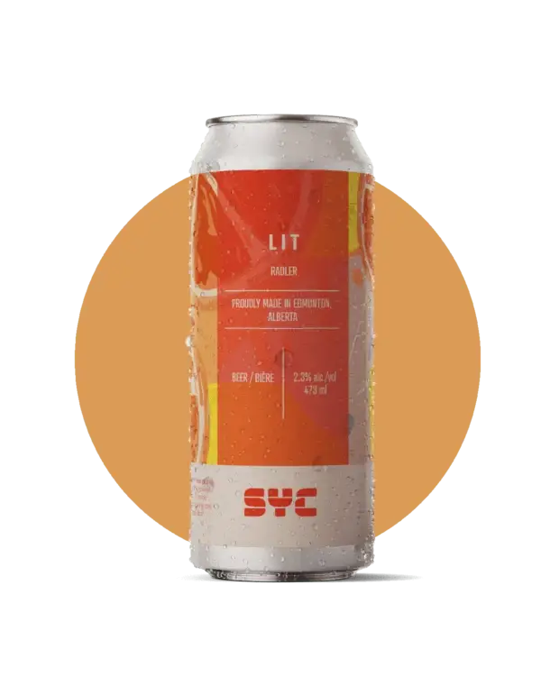 Syc Brewing Lit Radler 4 Pack Cans