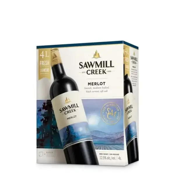 Sawmill Creek Merlot 4 L Bag In Box
