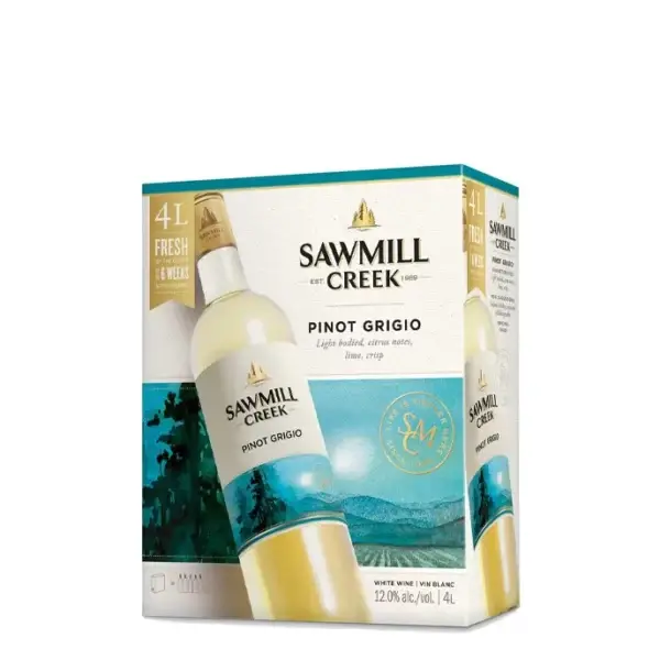 Sawmill Creek Pinot Grigio 4 L Bag In Box