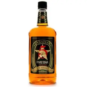 Seagram's Five Star Canadian Rye Whisky 1750 mL
