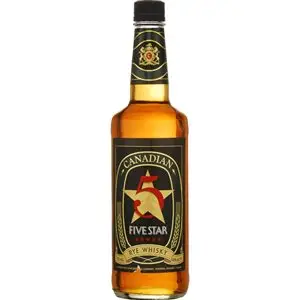 Seagram's Five Star Canadian Rye Whisky 750 mL