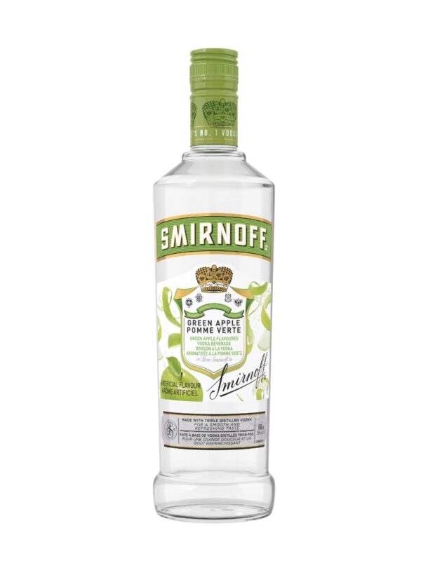 Smirnoff Green Apple Vodka 750 Ml