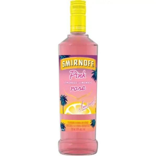 Smirnoff Pink Lemonade Rose 750 Ml