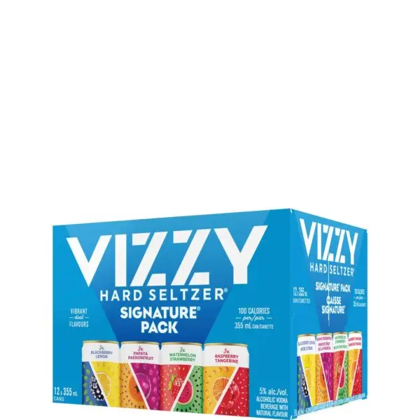Vizzy Hard Seltzer Signature 12 Pack Cans