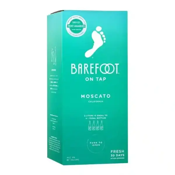 Barefoot Moscato 3 L Bag In Box - Image 2