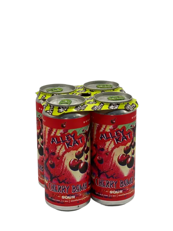 Alley Kat Brewing Cherry Bomb Sour 4 Pack Cans