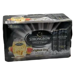 Strongbow Apple Cider 8 Pack Cans