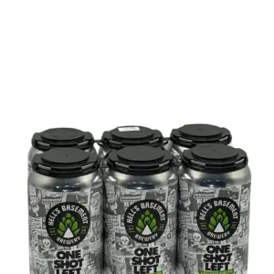 Hell's Basement Brewing One Shot Left New England IPA 6 Pack Cans