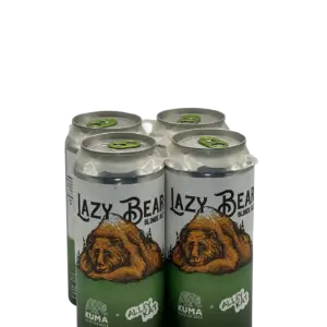 Alley Kat Brewing Lazy Bear Blonde Ale 4 Pack Cans