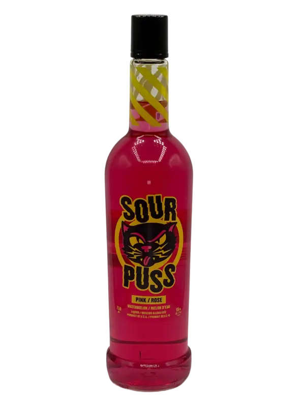 Sour Puss Watermelon Liqueur 750 Ml