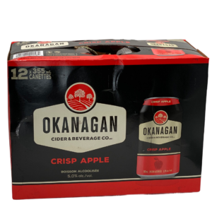 Okanagan Crisp Apple Cider 12 Pack Cans
