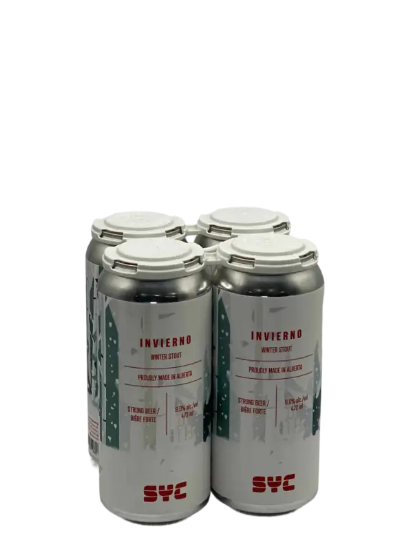 Syc Brewing Invierno Winter Stout 4 Pack Cans